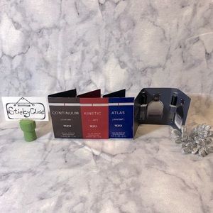 Lot of 5 TUMI Men Set,Continuum Kinetic Atlas Awaken Unwind-5x2ml,0.06oz-5pc-NEW